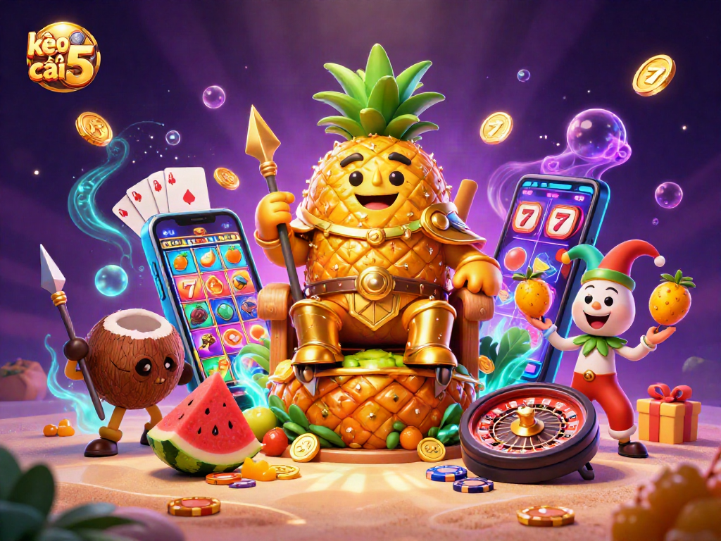 Spin colorful slot games with kèo nhà cái 5 and enjoy vibrant casino energy.