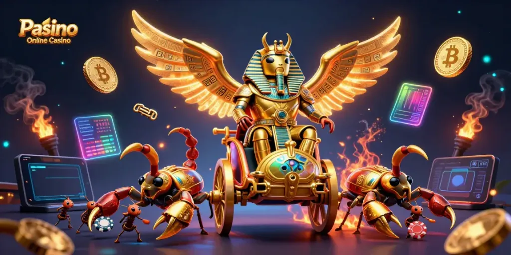Pasino Online Casino bietet packende Abenteuer mit Neon-Kryptowährungen und fesselnden Charakteren.
