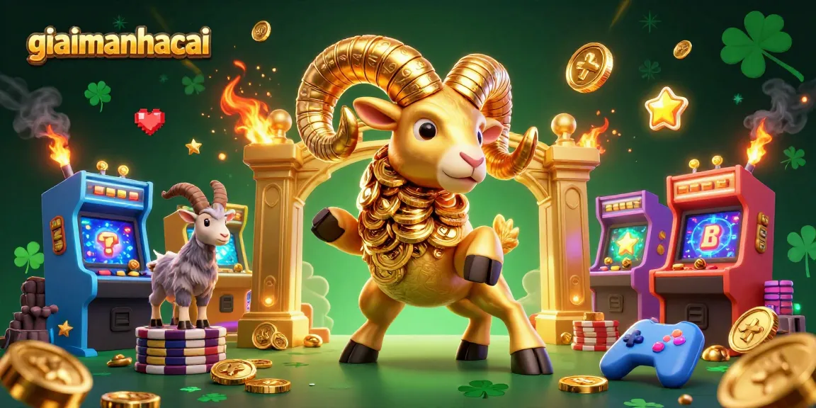 Engage with the vibrant world of giaimanhacai for thrilling casino adventures featuring a golden ram and game elements.