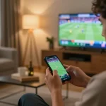 Place bets on sports events with nhà cái QQ88 using a smartphone at home