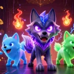 Engage with rokok 88's thrilling slot action featuring spectral wolves and neon coins.