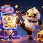 Play exciting games at Go88 with vibrant 3D characters and a thrilling jackpot scene illustrating casino fun.