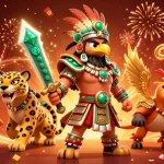 Experience thrilling games at Nhà Cái Go88 with vibrant characters and dynamic festive elements.