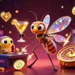 Experience winning excitement at Trang chủ go88 with a colorful casino scene featuring animated casino mascots, arcade games, and a vibrant atmosphere.